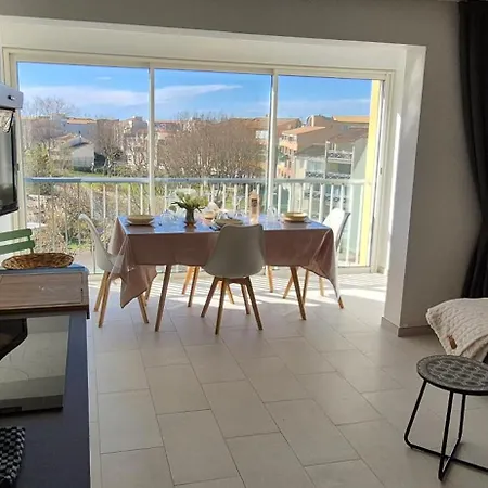 Sopraland 514, T2 Renove Avec Piscine Pour 4 Personnes Agde